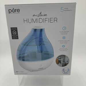 Pure Enrichment PEHUMIDIF Mistaire Ultrasonic Cool Mist Humidifier - Blue& white